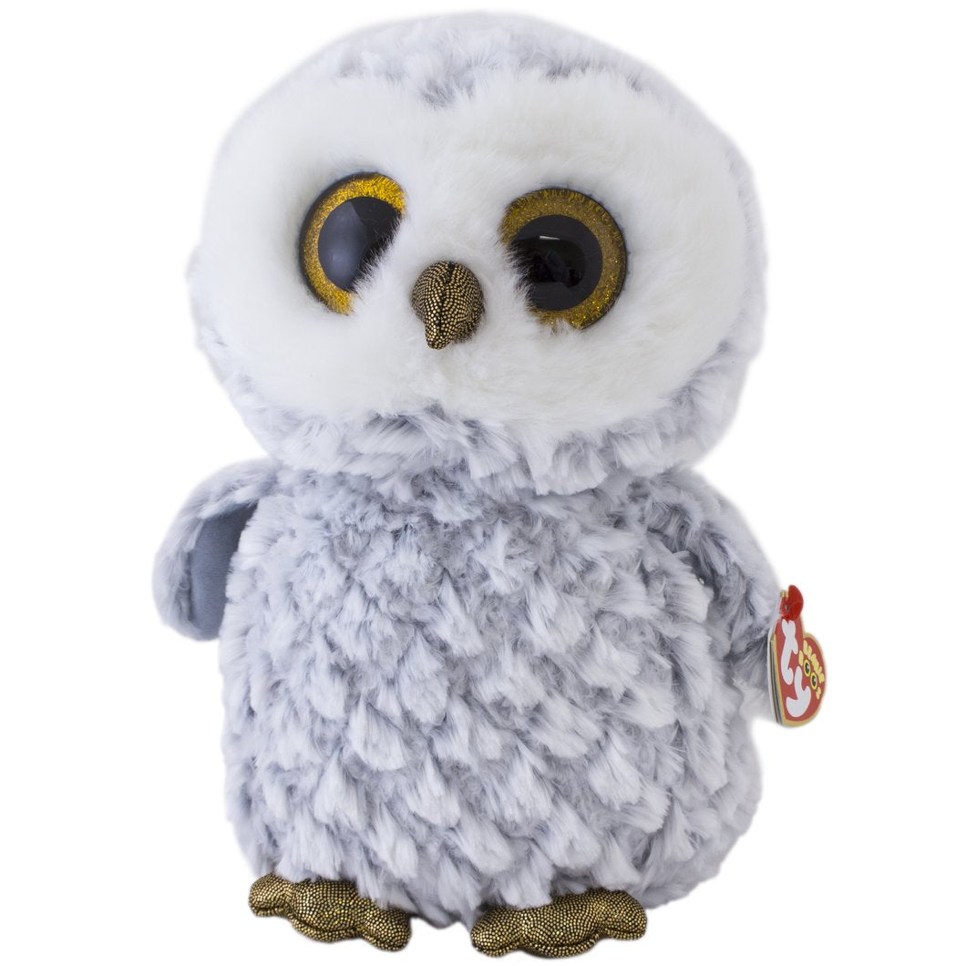 Ty Beanie Boos Owlette - White Owl Plush Toy, 37201