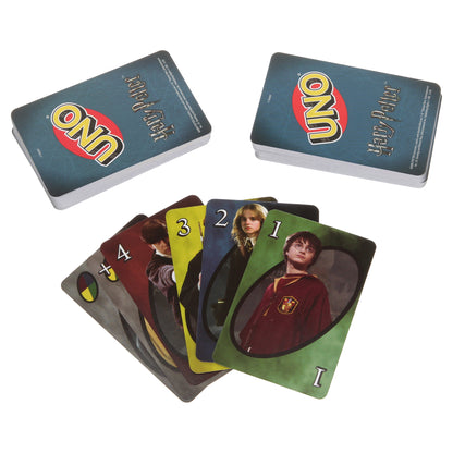 UNO Harry Potter Themed Card Game for 2-10 Players Ages 7Y+ Random Style Pick