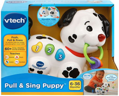 VTech -  Pull and Sing Puppy, Baby Learning Toy, Floor Play Toy