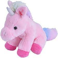 Wild Republic Unicorn Plush, Stuffed Animal, Plush Toy, Kids Gifts, Unicorn Party Supplies, Pink, 5 inch