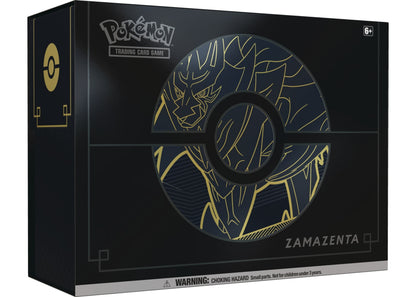 Pokemon POK82743 Pokémon TCG: Sword & Shield Elite Trainer Box Plus -  Zacian/Zamazenta (one of your pick), Mixed Colours