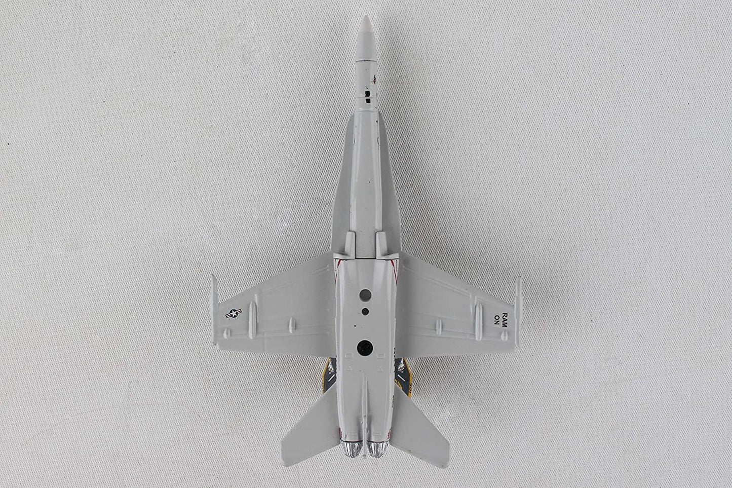 Daron Postage Stamp Die-Cast F/A-18C Jet 1/150 Rampagers Airplane Vehicle, Include Display VFA83 (PS5338-4)