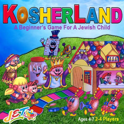 Jewish KosherLand Board Game Family Fun Board Game