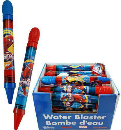 Spiderman Water Blaster - Red/Blue Water Sucker Shooter