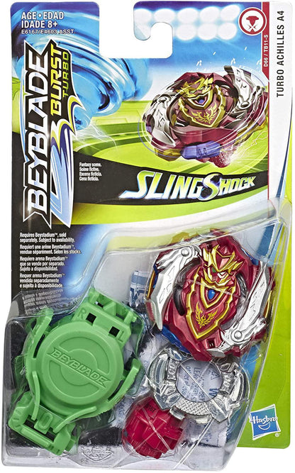 BEYBLADE Slingshock Turbo Achilles A4 Includes Right-Spin Beyblade Burst Turbo