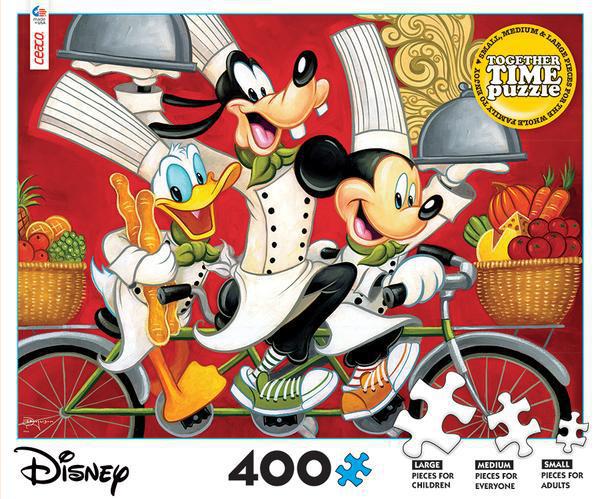 Ceaco Disney Together Time Disney Jigsaw Puzzle, 400 Pieces Assortment-Pick your Favorite one