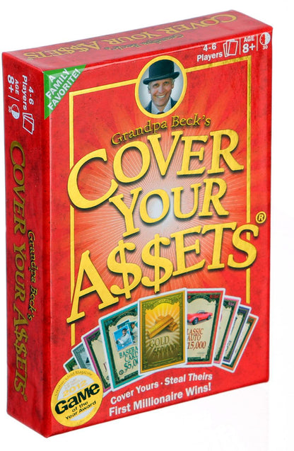Grandpa Beck’s Cover Your Assets Card Game | Fun Family-Friendly Set-Collecting Game