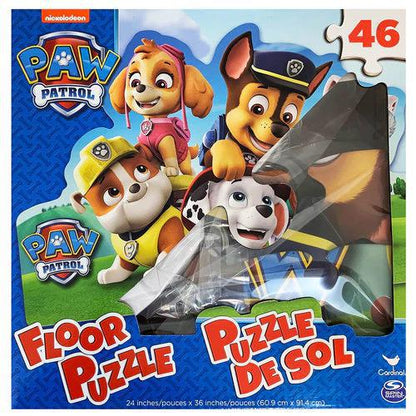 Educational Challenge Learning Floor Puzzle 46 Pcs - LOL Surprise, Paw Patrol, Disney Toy Story 4