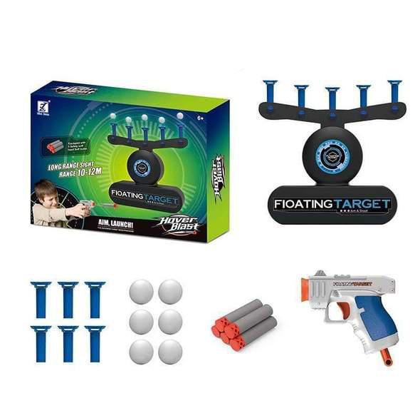 Floating Target Airshot Game -  Foam Dart Blaster Shooting Toy Kids Ball Blasting