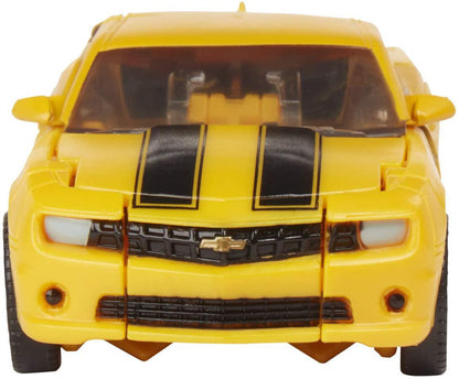 Transformers Toys Studio Series 49 Deluxe Class Movie 1 Bumblebee Action Figure - Kids Ages 8 & Up, 4.5"