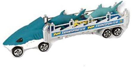 Wild Republic Shark Vehicle Playset Truck Gift for Kids - Figurines Imaginative Play Toy, Xtreme Transport