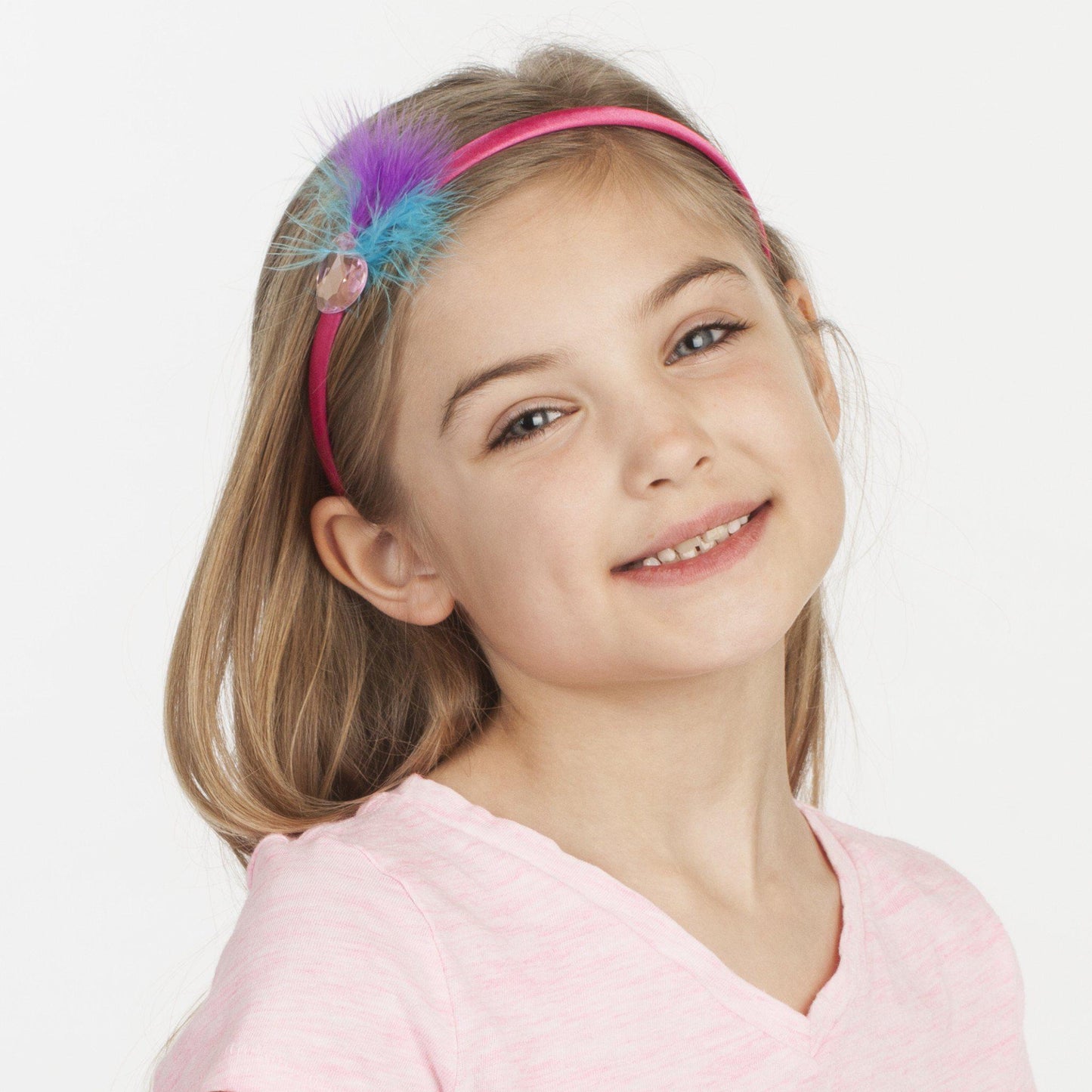 Creativity for Kids Fashion Headbands Mini Craft Kit - Makes 3 DIY Hair Accessories Girls (New Packaging)