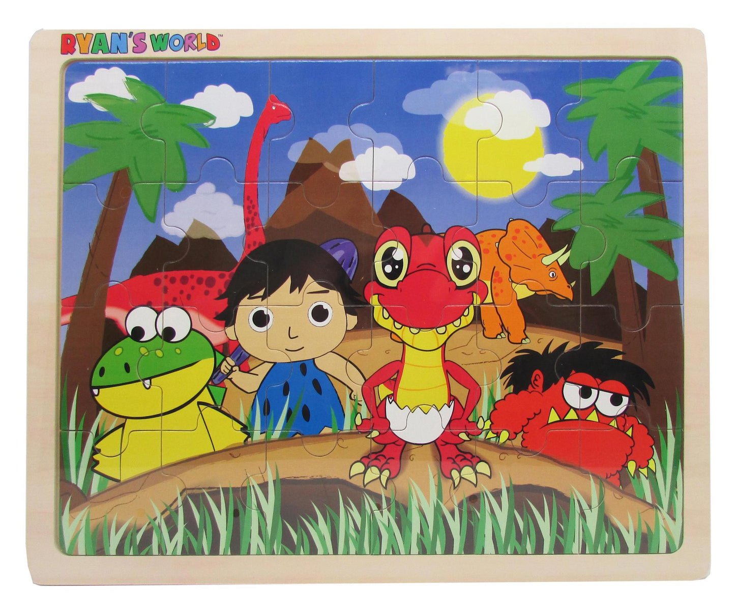 Ryan's World Jigsaw Puzzle Assortment: Red Dino and Friends, Food Truck, Pirate Adventure