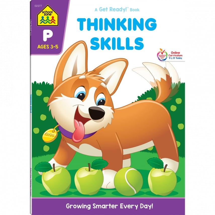 Thinking Skills Preschool Workbook For ages 3-5