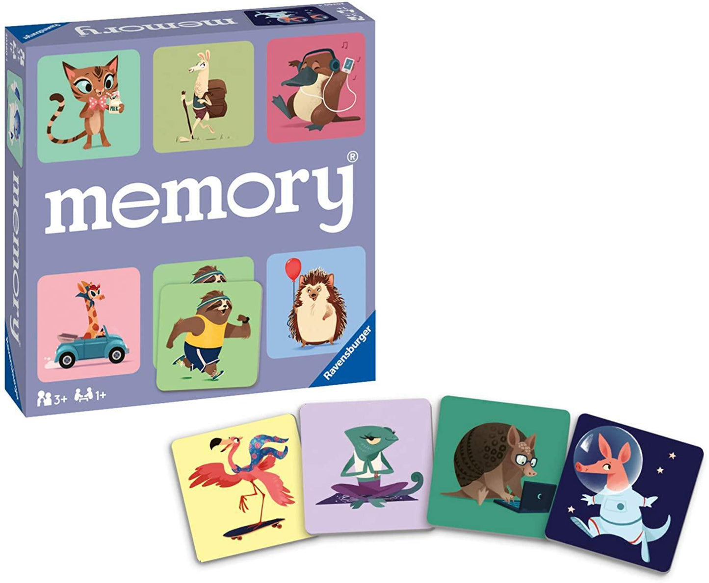 Wild World of Animals Memory Game for Boys & Girls Age 3 & Up! - A Fun & Fast Cuddly Matching Game