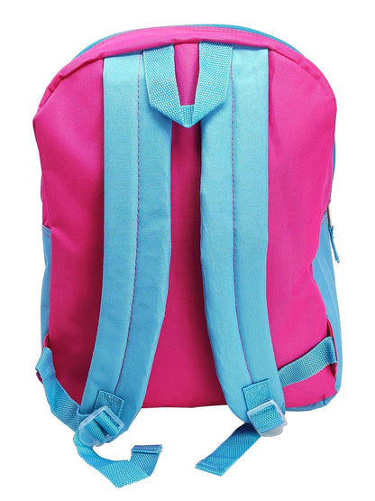 Girls JoJo Siwa 15" Backpack "Glitter Please!" Rainbow Hearts Pink Bow
