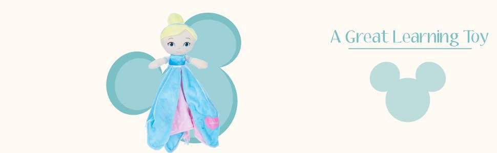 Disney Baby Cinderella Plush Stuffed Animal Snuggler Blanket