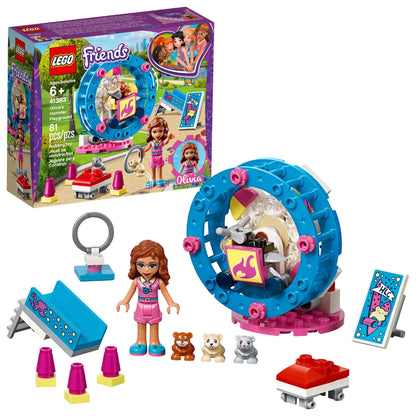 LEGO Friends Olivia’s Hamster Playground 41383 Building Kit (81 Pieces)