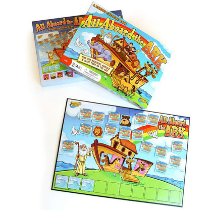 Continuum Games All Aboard The Ark Board Games - Bible-Themed Memory Game