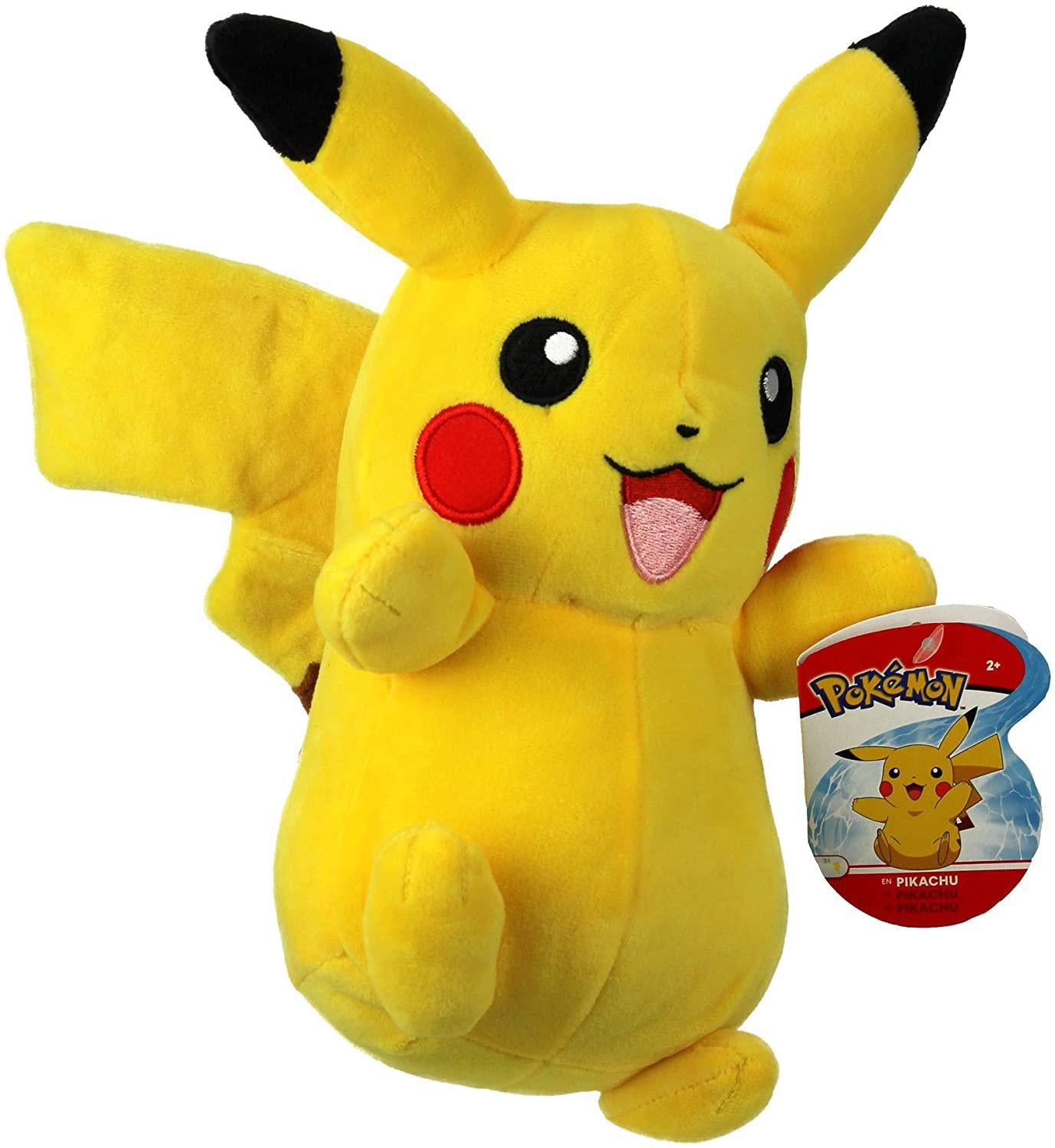 Pokemon Pikachu 8" Plush - Officially Licensed and Stuffed Animal Material