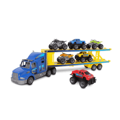Supreme Machines Car Transporter Playset