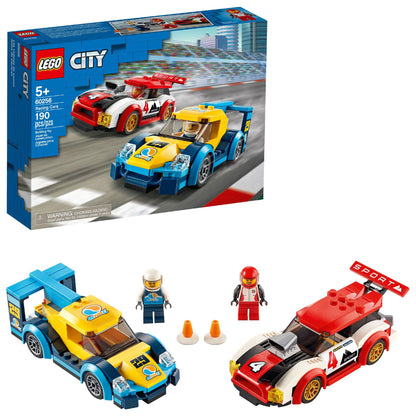 LEGO City Racing Cars 60256 Buildable Toy for Kids (190 Pieces)