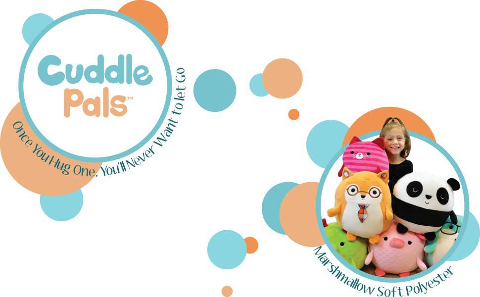 Cuddle Pals™ Sparkles Round Large Unicorn - Stuffed Animal Plush 11.5"