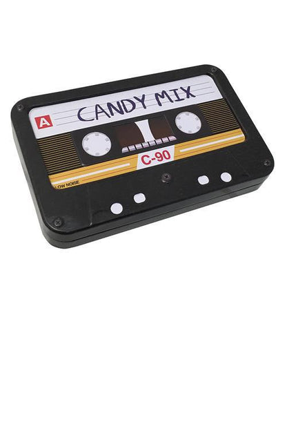 Candy Mix Cassette Tape 1.3 oz Candy Tin- Sweet Cherry, Great For Candy Tin Collector