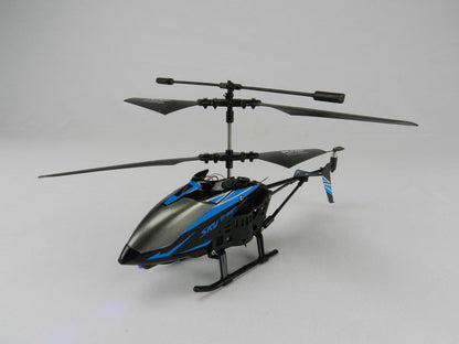 RC Helicopter, Remote Control Helicopter with Gyro and LED Light 3.0 Channel Alloy Helicopter for Kids & Adult Toy Gift