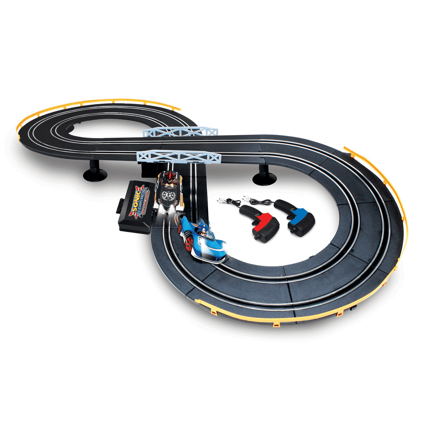 Nkok Sonic The Hedgehog Speedway Racing - All Stars Racing Transformed RC Slot Car Race Set