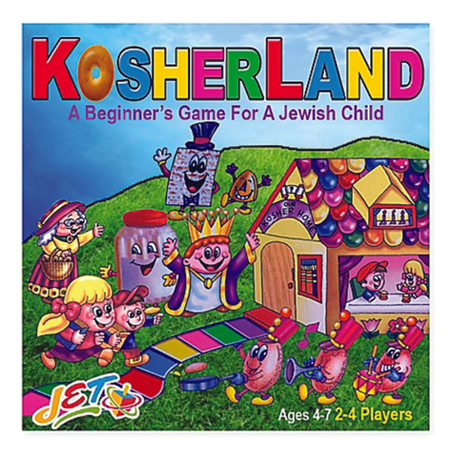 Jewish KosherLand Board Game Family Fun Board Game