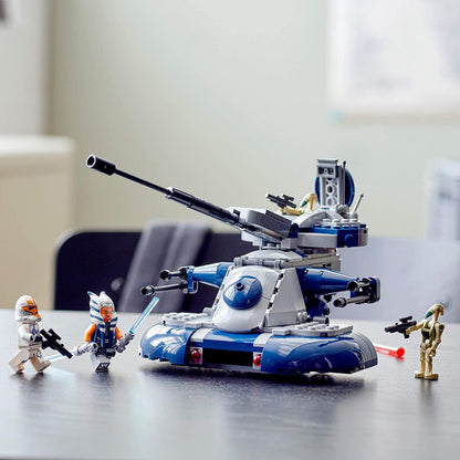 LEGO Star Wars: The Clone Wars Armored Assault Tank 75283 Building Kit, Ahsoka Tano Plus Battle Droid Action Figures, New 2020 (286 Pieces)