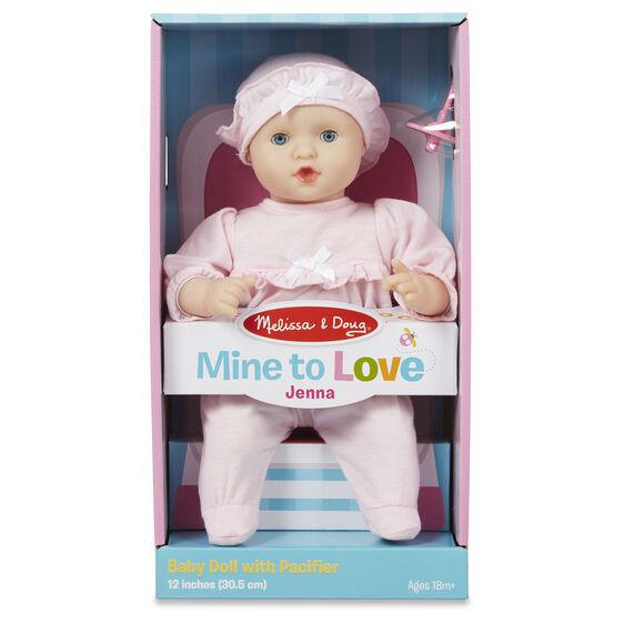 Melissa & Doug Mine to Love - Jenna 12" Baby Doll