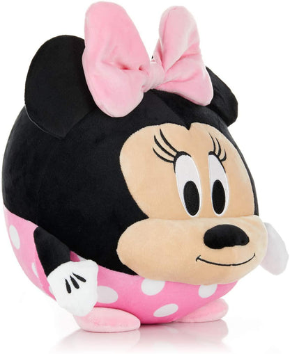 Kids Preferred Cuddle Pal Disney Minnie Mouse Round Stuffed Animal Plush Toy, 6 Inches