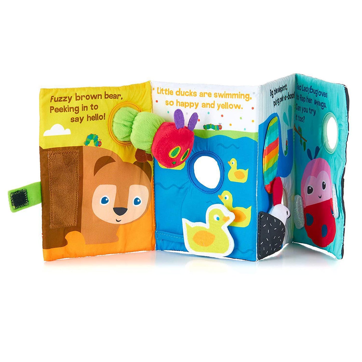 World of Eric Carle, The Very Hungry Caterpillar Soft in and Out Book and Stuffed Plush Toy