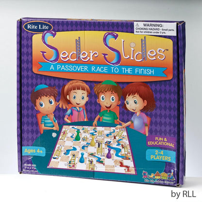 Seder Slides Board Game - Celebration And Fun Educational Passover Family Game