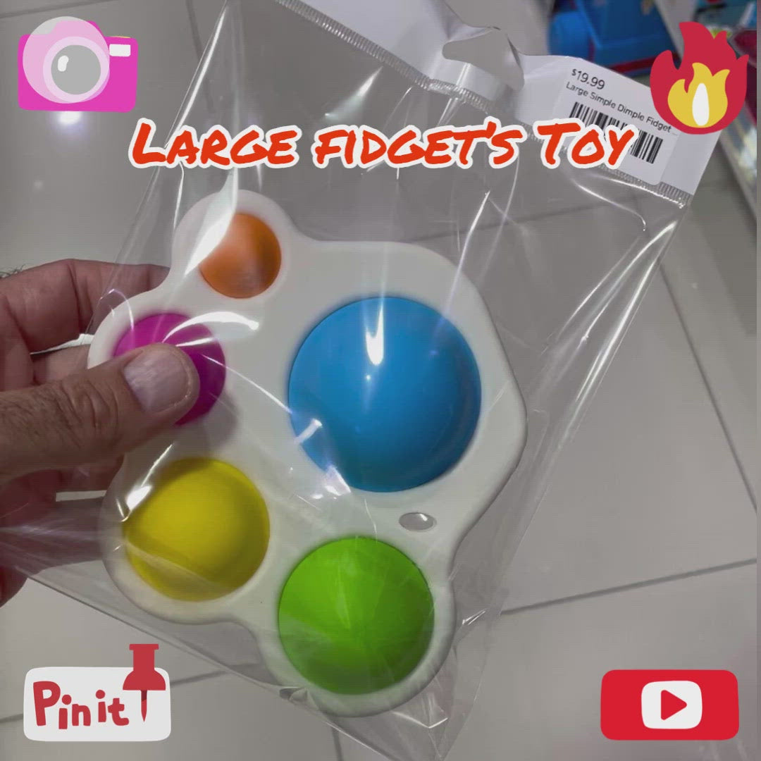 Large Simple Dimple Fidget Sensory Toys