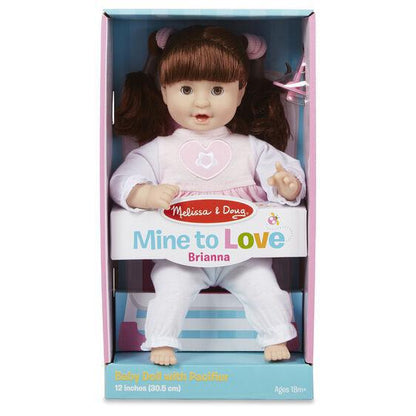Melissa & Doug Mine to Love - Brianna 12" Doll
