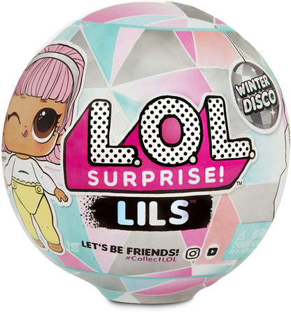 L.O.L Surprise Lil Sisters and Lil Pets Winter Disco Asst, Multi-Color