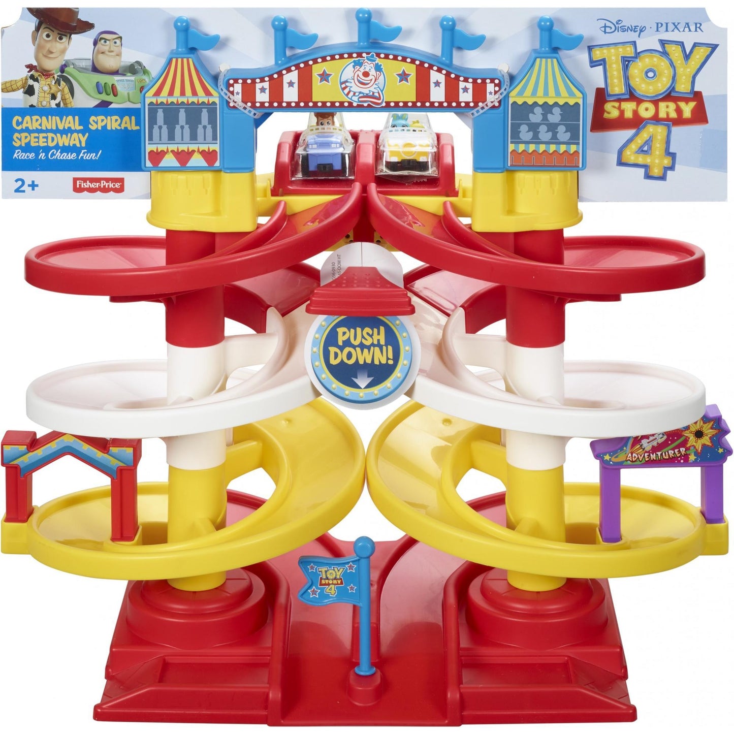 Fisher-Price Disney Pixar Toy Story 4 Spiral Speedway