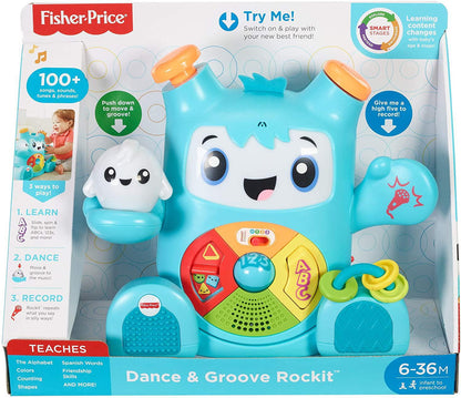 Fisher-Price Dance & Groove Rockit, Interactive Musical Infant Toy