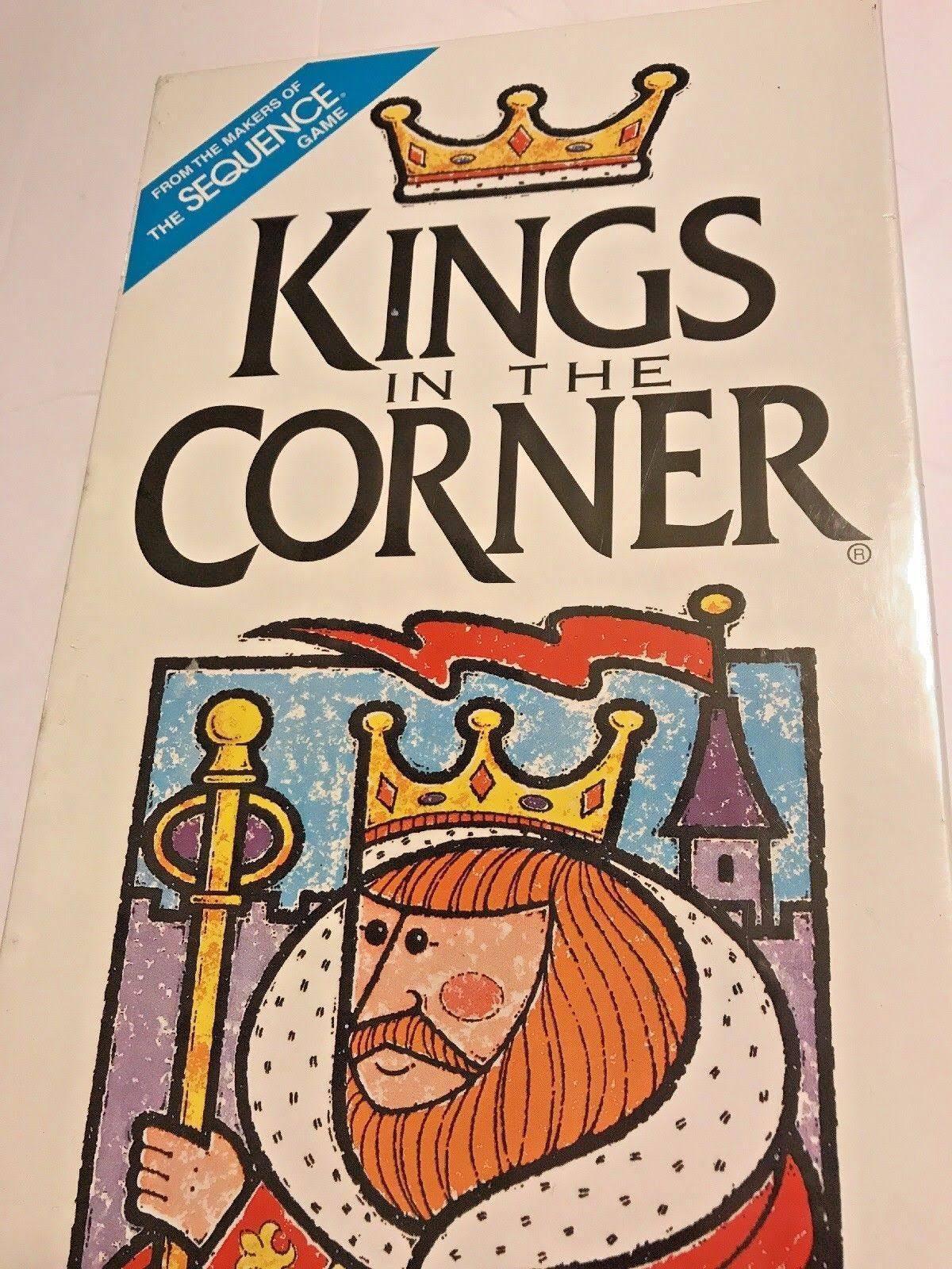 Kings in the Corner Kids Playing Cards - Classic Solitaire-Style Card Game