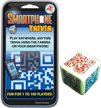 Continuum Games Smartphone Trivia Dice - Roll the Die, Scan it, Trivia Questions Using Smartphone
