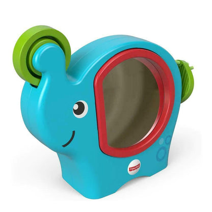 Fisher-Price Elephant Peek & Play Mirror With Hands-on Activities, Perfect for Gift