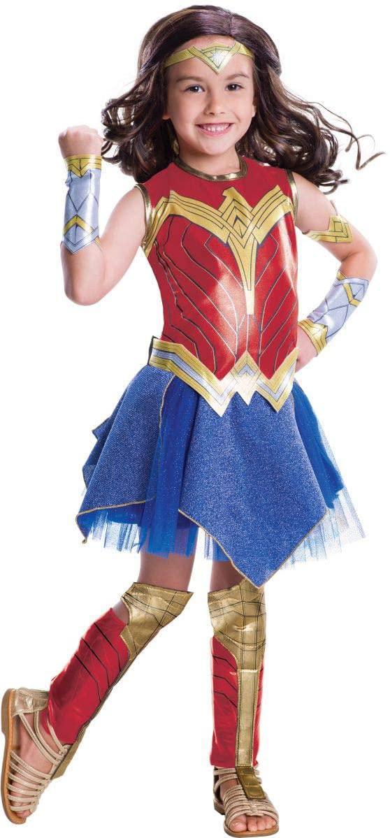 Rubie's Justice League Child's Wonder Woman Deluxe Kids Costume