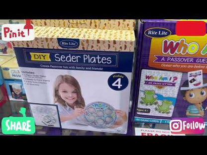 Passover Sticker Scene with Reusable Stickers