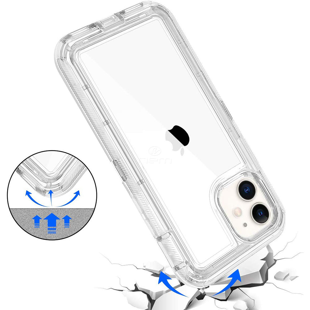 iPhone 11 Pro Max 6.5" Transparent Defender Case Clear