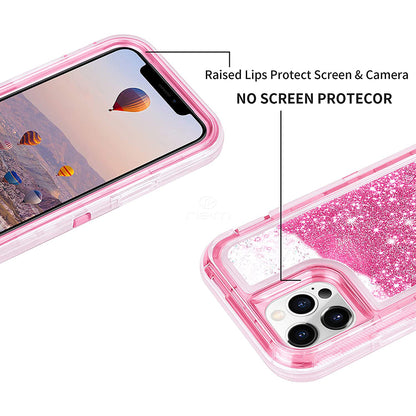 iPhone 12 Pro Max (6.7") Liquid Defender Case, Pink