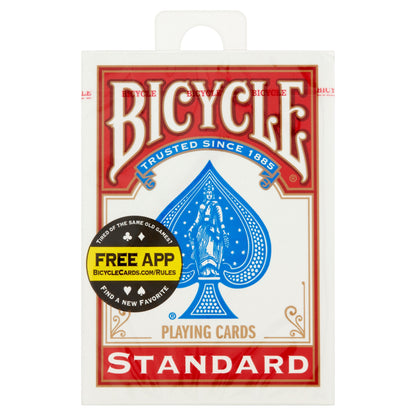 Bicycle Standard Index Single Playing Cards- 1 Decks-Red Or Blue
