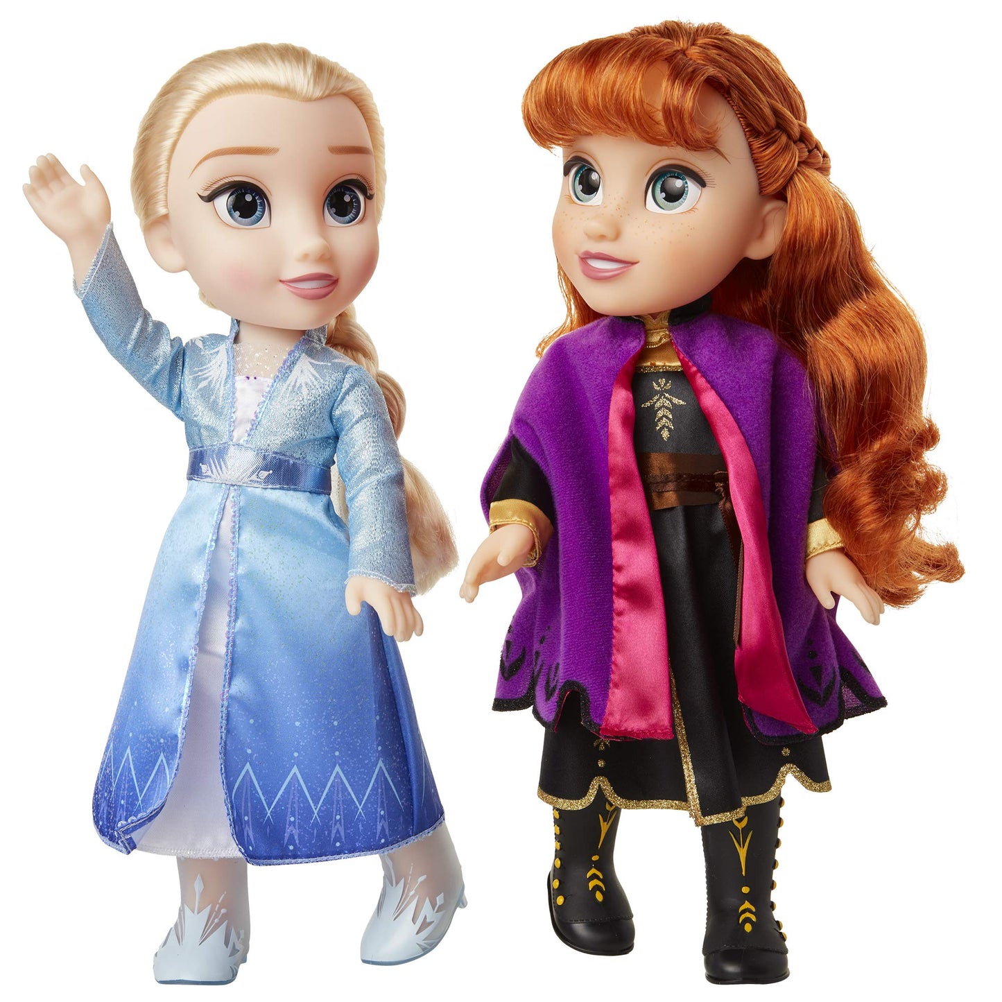 Disney Frozen 2 Singing Sisters Anna & Elsa Exclusive 14-Inch Doll 2-Pack [with Sound]